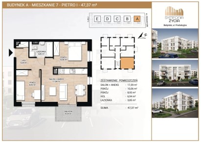 mieszkanie na sprzedaż - Białystok, Bacieczki, Produkcyjna
