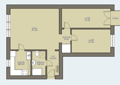 mieszkanie na sprzedaż - Białystok, Antoniuk, Antoniukowska