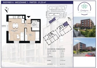 mieszkanie na sprzedaż - Białystok, Marczuk, Spokojna