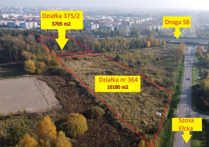 działka na sprzedaż - Białystok, Bacieczki, Tkacka