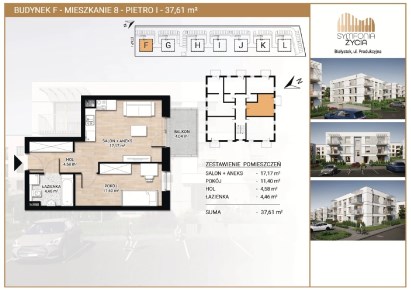 mieszkanie na sprzedaż - Białystok, Bacieczki, Produkcyjna